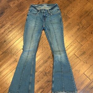 Women's Extreme Low-Rise Y2K Flare Arizona Jeans